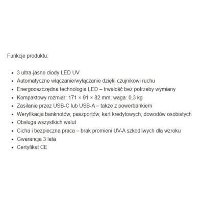 3. SAFESCAN BANKNOTE TESTER 55 LED