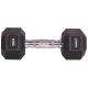 2. HEX RUBBER Dumbbell 6 KG ENERO FIT