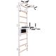 GYMNASTIC LADDER ADJUSTABLE BAR AND HANDLE BENCHK 732W