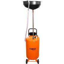 Mobile gravity oil drainer