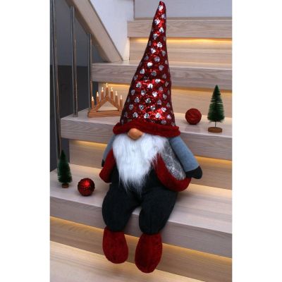 10. CHRISTMAS SLEEP SANTA CLAUS SITTING 92CM