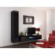 6. VIGO full display cabinet '180' 180/40/30 black/black half