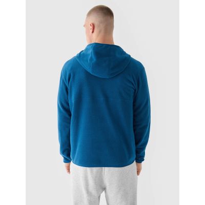 3. Men's regular fleece with hood 4F 4FWMM00TFLEM317-46S