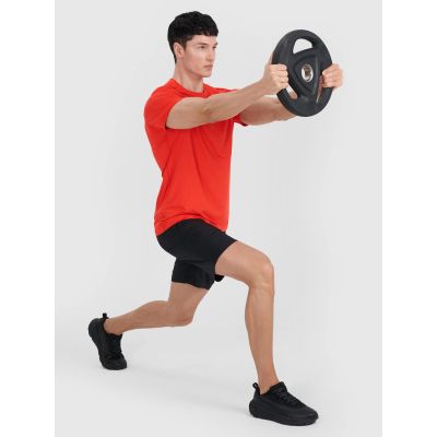 3. Men's quick-drying training T-shirt 4F 4FWAW25TFTSM1521-62S