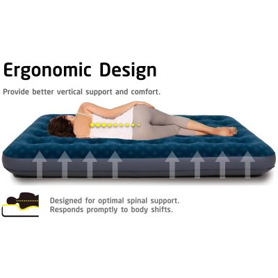 2. FLOCKED MATTRESS FOR ONE PERSON WITH 3D PRINT 191x73x22CM 24501