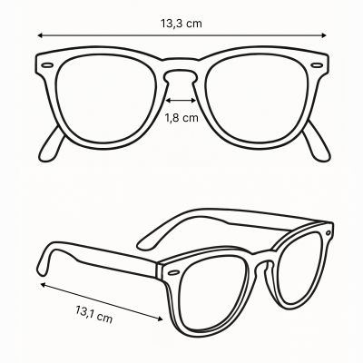 6. Magnum Lunita Glasses (B110-5) 92800282135