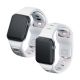 7. 3mk Silicone Watch Strap for Apple Watch 38 / 40 / 41 mm - white