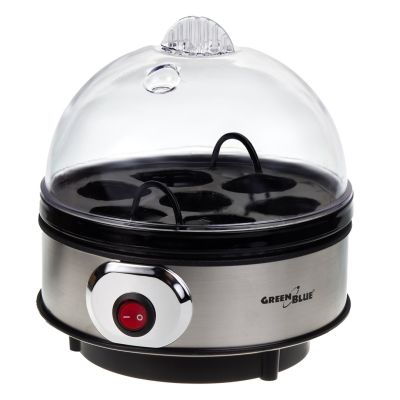 GREENBLUE AUTOMATIC EGG COOKER, 400W, UP TO 7 EGGS, MEASURING CUP, 220-240V~, 50 HZ GB572