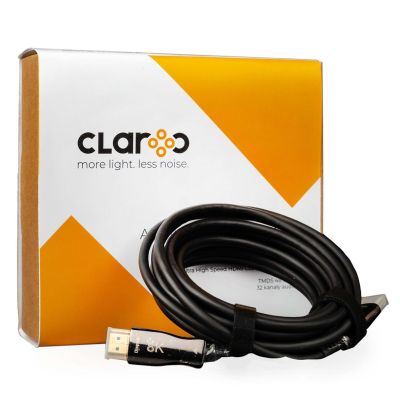 3. CLAROC AOC HDMI 2.1 8K Fiber Optic Cable 3m