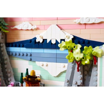 8. LEGO Art 31218 Japanese Landscape with Cherry Blossoms