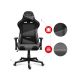 23. Huzaro Force 6.2 Grey Mesh Gaming Chair