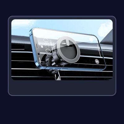 26. Joyroom kit multifunctional magnetic car holder ring phone support black (JR-ZS294)