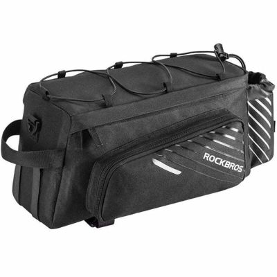 2. Rockbros A9-BK bike rack bag - black