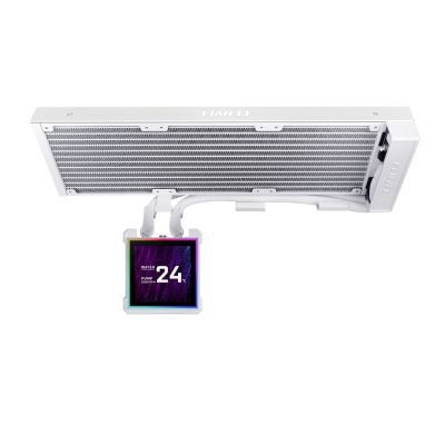 4. Lian Li HydroShift II LCD-S 360 Fanless Processor Liquid Cooling Kit White 1 pc.
