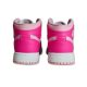 4. Air Jordan 1 Mid GS Fierce Pink Kids' Shoes - FD8780-116