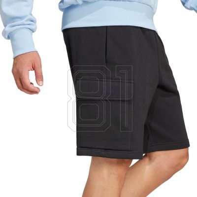 4. adidas Essentials Feelcozy Fleece Cargo Shorts M JE3869