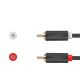 12. Ugreen AV104 10520 audio cable 2RCA (male) / 2RCA (male) 5m - gray