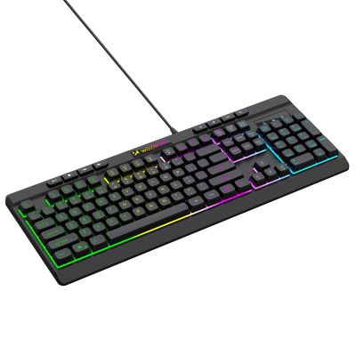 4. Wozinsky WKG-1044 Wired Backlit Membrane Gaming Keyboard - Black