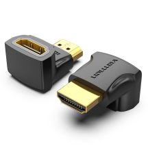 Vention HDMI 90 Degree Male to Female Adapter Vention Black