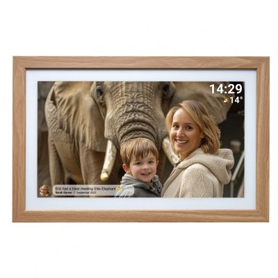 2. Denver PFF-2162LW Digital Photo Frame Light Brown 54.6 cm (21.5") Touchscreen Wi-Fi