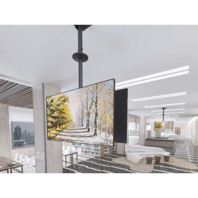 4. TV holder 39"-75"/40kg 2TFT 2Gelenke Neigung sw