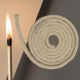 2. FLAT WICK FOR KEROSENE LAMP AND TORCH 100x1.2x0.6 CM