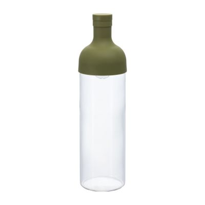 HARIO Cold Brew Tea 750ml Filter Bottle, Dusty Green