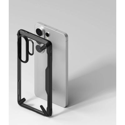 5. Ringke Fusion X Case for Samsung Galaxy S26 Ultra - Clear Black