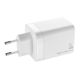 2. TROIKA CHA35 Smartphone, Tablet White Alternating Current Fast Charging Internal