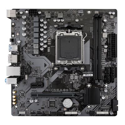 8. Gigabyte Motherboard A620M H AM5 2DDR5 HDMI/DP M.2 mATX