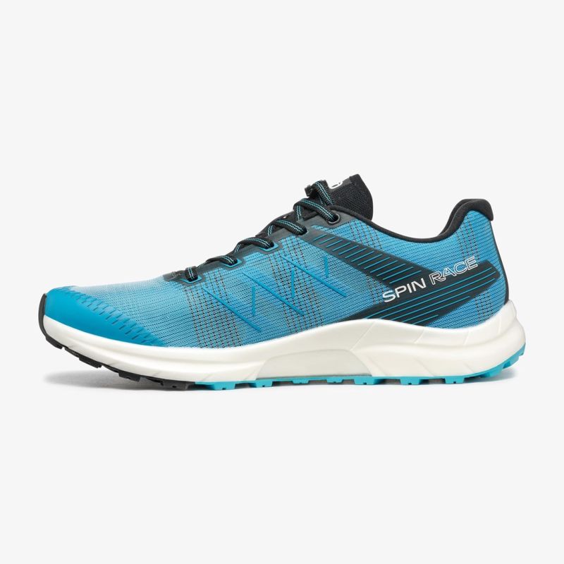 2. Scarpa Spin Race Men's Running Shoes - Azure/White