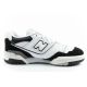 4. New Balance 550 youth sports shoes sneakers leather fashionable black white