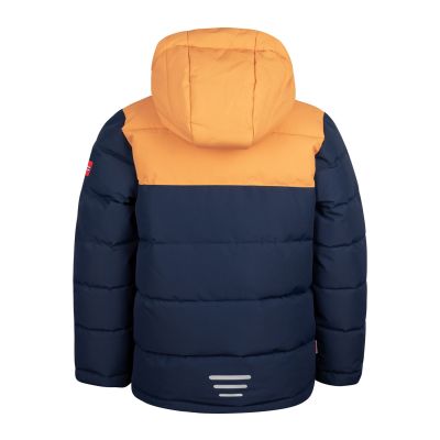 2. Trollkids Girls Gryllefjord Jacket insulated winter jacket with hood, navy blue (461-165)