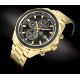 2. Men's Watch Giewont Chronograph Sapphire Gold Black GW7290-B4