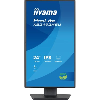 40. iiyama ProLite 24-inch Full HD IPS panel with narrow bezels, energy class B, adjustable height