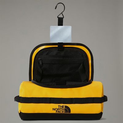 2. Base Camp Travel Canister L-Summit Gold-TNF Black-NPF THE NORTH FACE cosmetic bag