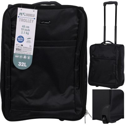 6. CABIN TRAVEL SUITCASE 32L BLACK PROWORLD