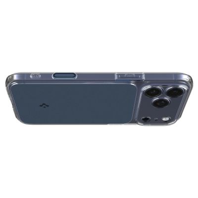 8. Spigen Thin Fit MagSafe Case for iPhone 17 Pro Max - Clear Navy Blue