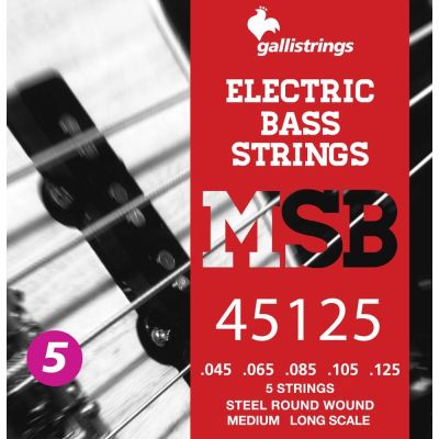 Galli MSB-45~125 S - bass guitar strings