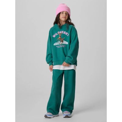 Girls' straight leg sweatpants 4F 4FJKAW26TTROF2078-46S