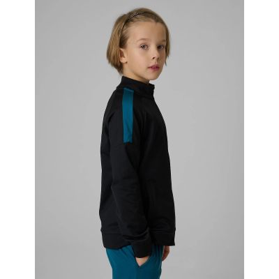 6. Regular sports sweatshirt without hood for boys 4F 4FJRSS26TFSWM0991-20S