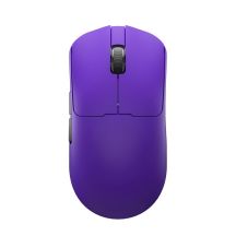 LEOBOG GM3 Purple Mouse with Charging Station