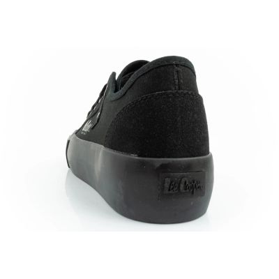 14. Lee Cooper women's sports shoes fabric platform sneakers black
