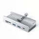 Orico MH5PC Hub Clamp-Mounted USB-C / 2x USB-A 3.2 + 1x USB-C 3.2 + 1x SD&TF - Silver