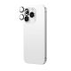 3. AmazingThing AR Aluminum 3 Lens Glass with Camera Lens Frame for iPhone 16 Pro / 16 Pro Max - Silver