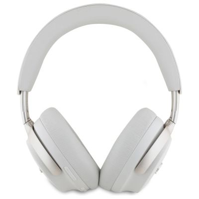 3. Guess Bluetooth ANC Headphones GUBHC22PSFCSME Beige/Beige Metal Script Logo