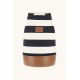 Paul&Shark navy blue and ecru unisex fabric bag 26418102-H21 - elegant and practical