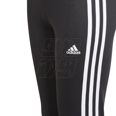 8. Leggings adidas D2M 3 Stripes Tight Jr GN1453