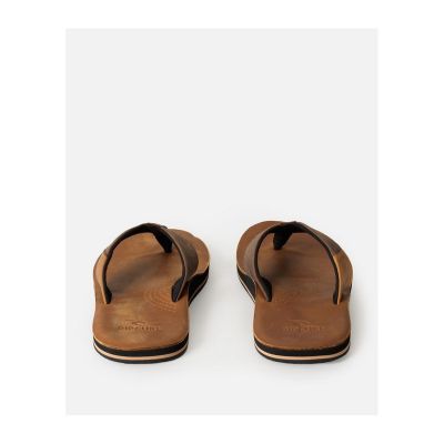 3. RIP CURL Oxford Leather Open Toe Turquoise Beach Flip-Flops