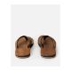 3. RIP CURL Oxford Leather Open Toe Turquoise Beach Flip-Flops